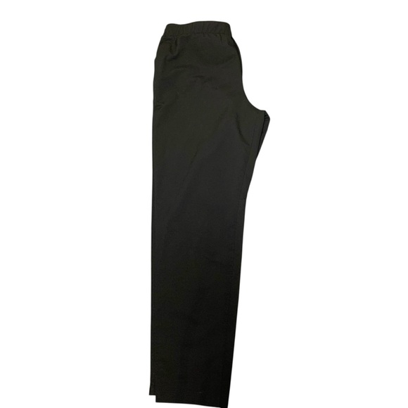 Lululemon New Venture Black Trouser Twill Joggers Sz L Pull on Sporty Minimalist - Picture 4 of 16